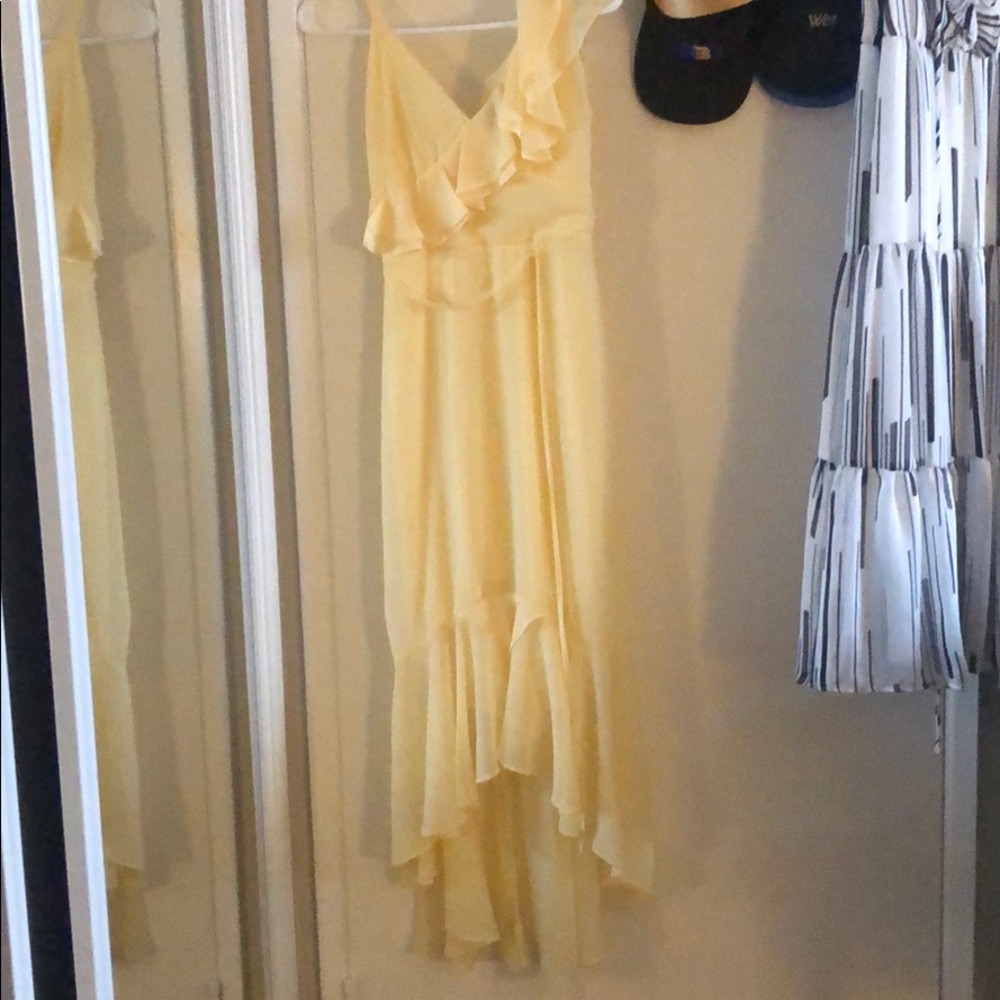 Yellow party dress